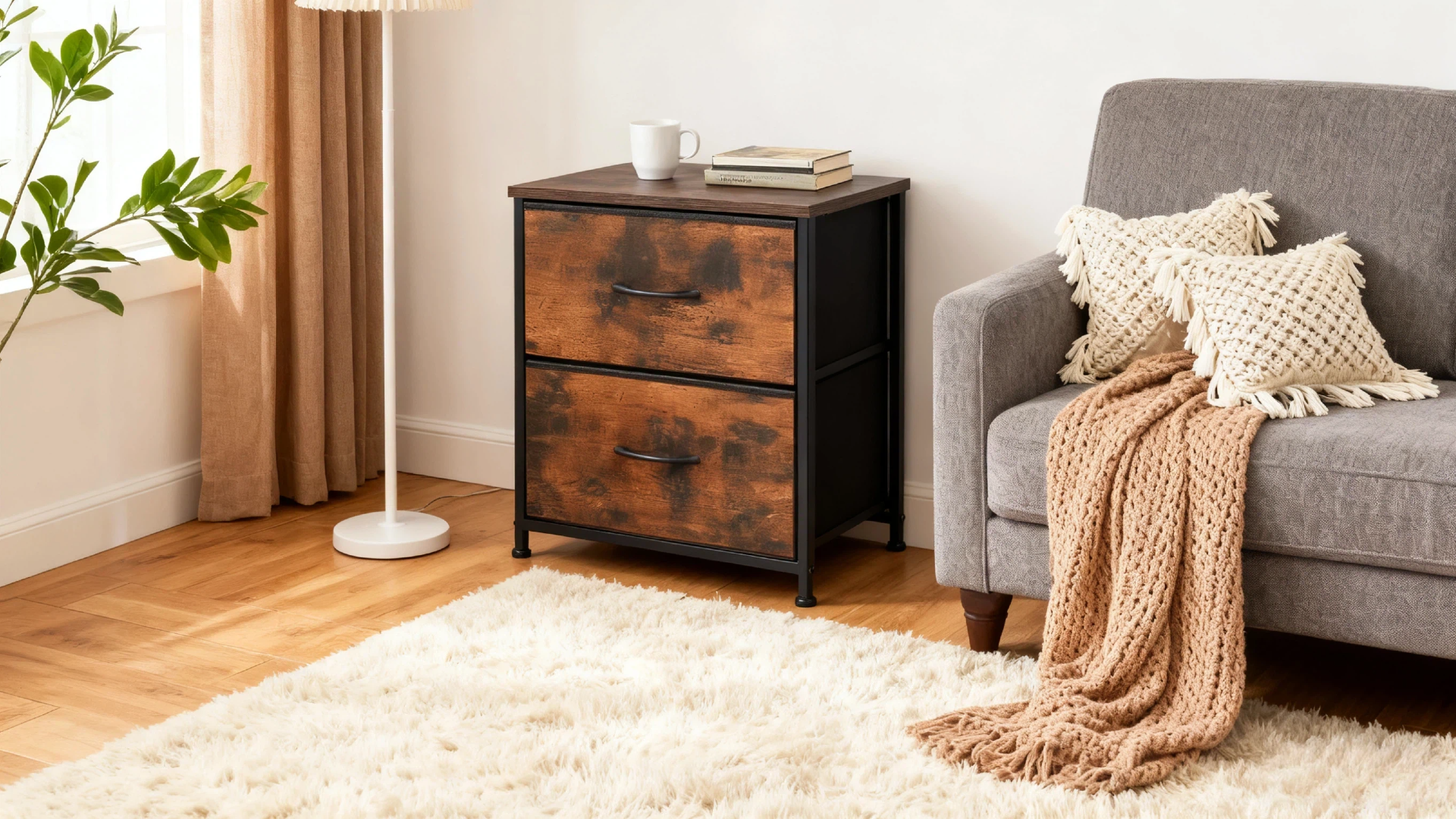L'ÉGOÏSTE &One night stand Amazon.com: Nightstand, Small 2 Drawer Dresser End Table Bedside
